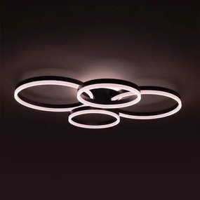 Plafonieră LED dimabilă Brilagi ORBITS LED/52W/230V 3000-6000K + telecomandă