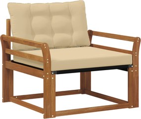 vidaXL Set de canapele de exterior Lemn solid de Acacia și Textilene