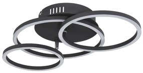 Plafoniera LED moderna design circular KENDY 30W negru