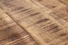 Masuta design industrial Iron Craft 70cm Mango