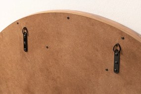 Oglinda decorativa cu margini din lemn Mirror 100cm