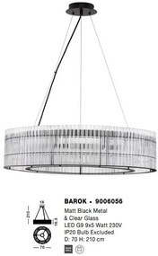Lustra moderna design deosebit BAROK