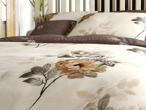 Lenjerie de pat reversibila DUO SENSE CARMELIA cu modele + husa pentru perna 40x50 cm GRATUIT Dimensiune lenjerie de pat: 70 x 90 cm | 140 x 200 cm