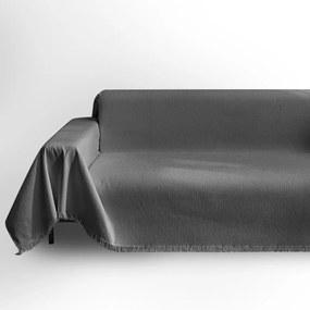 Husă gri închis pentru canapea cu 3 locuri Talo – Filumi