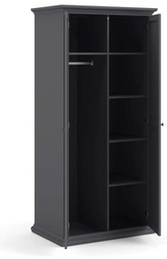 Șifonier gri 96x201 cm Paris – Tvilum