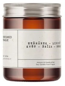 Lumânare parfumată din ceară de soia timp de ardere 40 h #57 Chamomile, Linden, Birch – Perfumed Prague