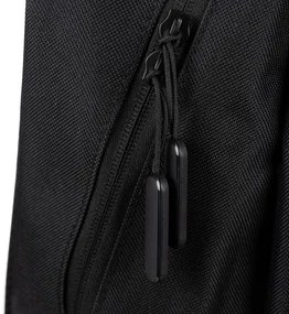 Rucsac negru din material durabil - dimensiuni multiple Objem 22 L