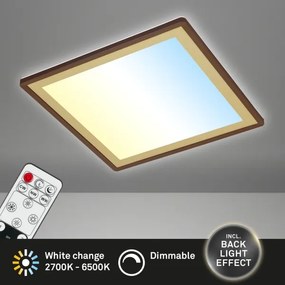 Plafonieră LED dimabilă DECO LED/24W/230V Briloner 7459-417 + telecomandă