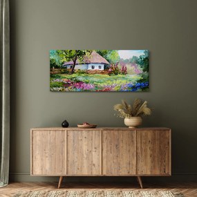 Tablou - Cabană (120x50 cm)