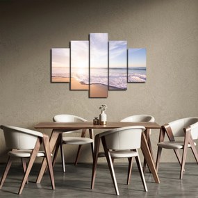 Tablou cu plaja cu nisip (150x105 cm)