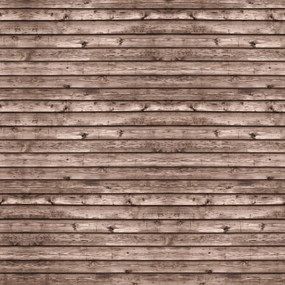 Fototapet, Horizontal Boards, Brown, Rebel Walls