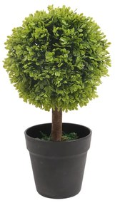 Planta artificiala buxus cu tulpina naturala 40cm