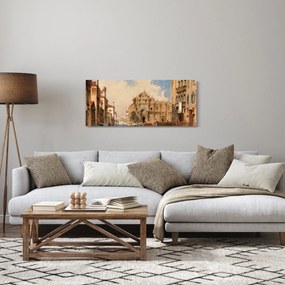 Tablou - Jules-Romain Joyant, The Scuola di San Marco, Venice, reproducere (120x50 cm)