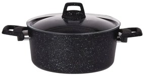 Cratiță din aluminiu cu capac EH Granite 4,4 l , diam. 24 cm