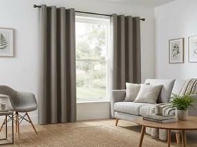 Draperie OXFORD 140x270 cm, gri-maroniu Agatat: Rejansa