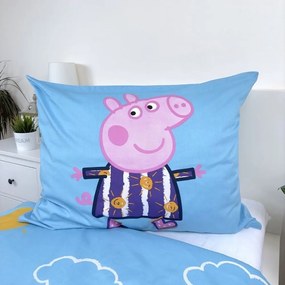 Lenjerie de pat Peppa Pig cu efect luminos
