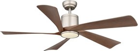 Lustra LED cu ventilator si telecomanda MODESTO 132cm, 03606 GL