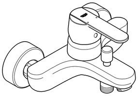 GROHE 32887000 - Baterie pentru cadă GET DN 15, crom lucios