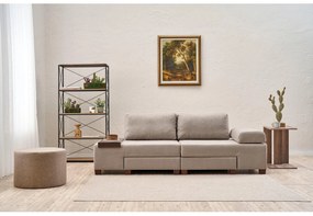 Canapea extensibilă Perenilla L (Crem + Nuc). 1107010