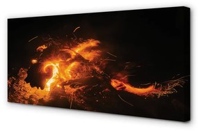 Tablouri canvas Dragon de foc