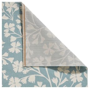 Covor albastru 160x230 cm Grace Floral – Catherine Lansfield