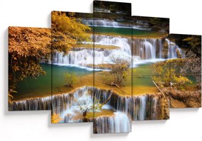 Tablou - Cascada Huay Mae Khamin, Thailanda (150x105 cm)