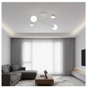 Plafonieră aplicată HOLON 2xG9/8W/230V + 2xGX53/12W albă