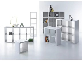 CORP MODULAR CUBE, 77X38X77 CM, CULOARE ALB, MDF