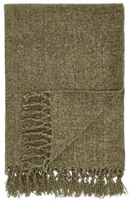 Pătură kaki din janilie 130x170 cm Wilson – Catherine Lansfield