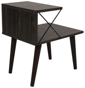 Măsuță de noptieră Cross Dark Brown