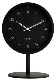 Karlsson 5951BK ceas de masă de design 23 cm ,negru