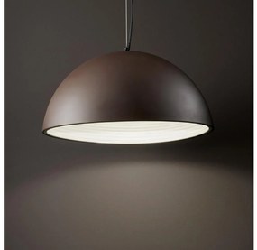 Lustră pe cablu Ideal Lux FOLK 1xE27/60W/230V d. 40 cm maro