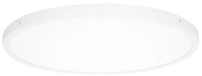 Plafoniera moderna alba rotunda Pelar d60 3000k