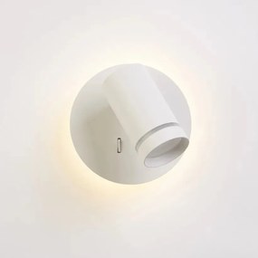 Aplica ambientala cu spot directionabil Laser, alba