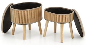 Scaun Ticco, bej
