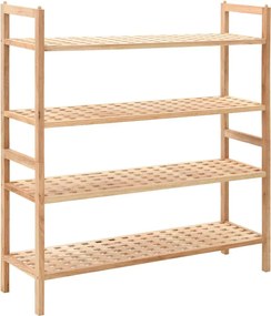vidaXL Pantofar din lemn masiv de nuc, 69 x 26 x 81 cm