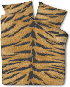 Lenjerie de pat din bumbac TIGER SKIN maro Dimensiune lenjerie de pat: 60 x 70 cm | 140 x 200 cm