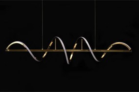 Lustra LED suspendata design modern MEMPHIS aurie 3-STEP DIMM