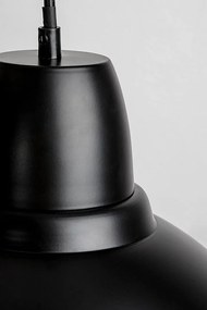Lustra, Pendul design industrial Wilbour negru