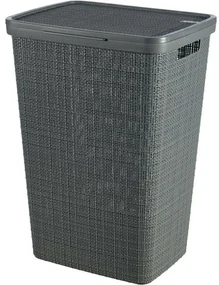 Curver Coș de rufe Jută 58 l, gri închis