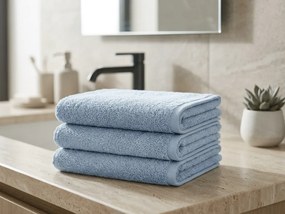 Prosop copii Bella 30x50 cm albastru, 100% bumbac