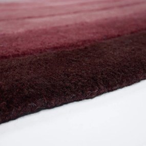 Covor mov țesut manual din lână 160x230 cm Puddle Ombre – Flair Rugs