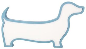 Lampă de masă pentru copii DOG, LED 12W/230V, albastră