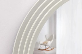 Oglinda de perete design modern Wave 160cm, alb A-45941 VC