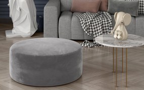 Taburet lemn masiv Pedro Rotund 75x42 cm - verde