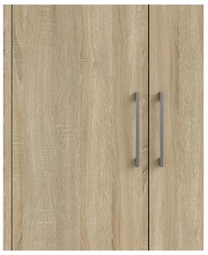 Bibliotecă modulară cu aspect de lemn de stejar 89x113 cm Prima – Tvilum