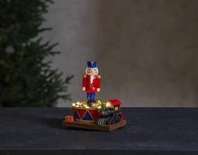 Decorațiune cu LED pentru Crăciun Star Trading Nutcracker, înălțime 16 cm
