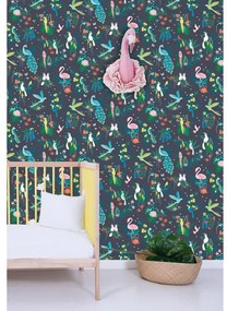 Tapet pentru copii 10 m x 50 cm Birds Carnival – Lilipinso