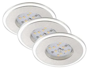 SET 3x corp de iluminat LED dimabil pentru baie Briloner 7197-039 LED/4,5W/230V IP44