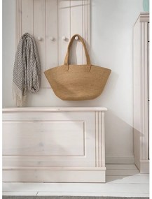 Cufăr alb din lemn de pin 80x45 cm Anita – Støraa